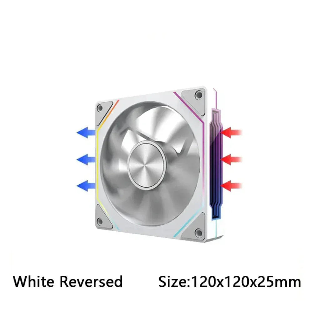 ARGB 4 Pin 12cm Computer Quiet Cooling Fan