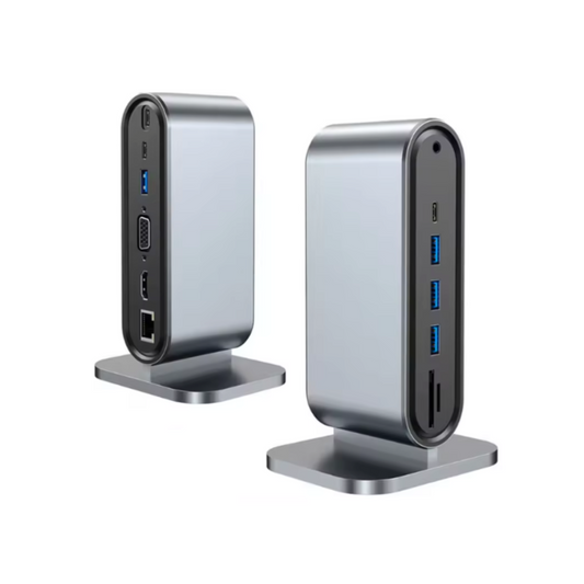12 in 1 Type C Docking Station Hub