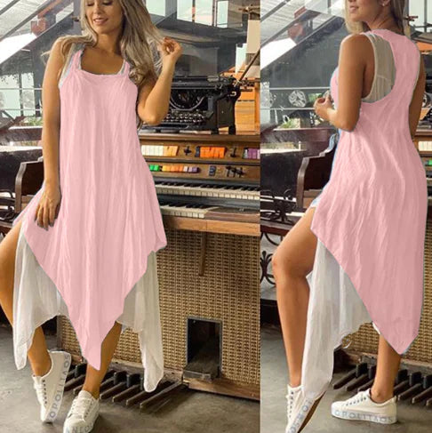 Women's Irregular Two-Piece Dress