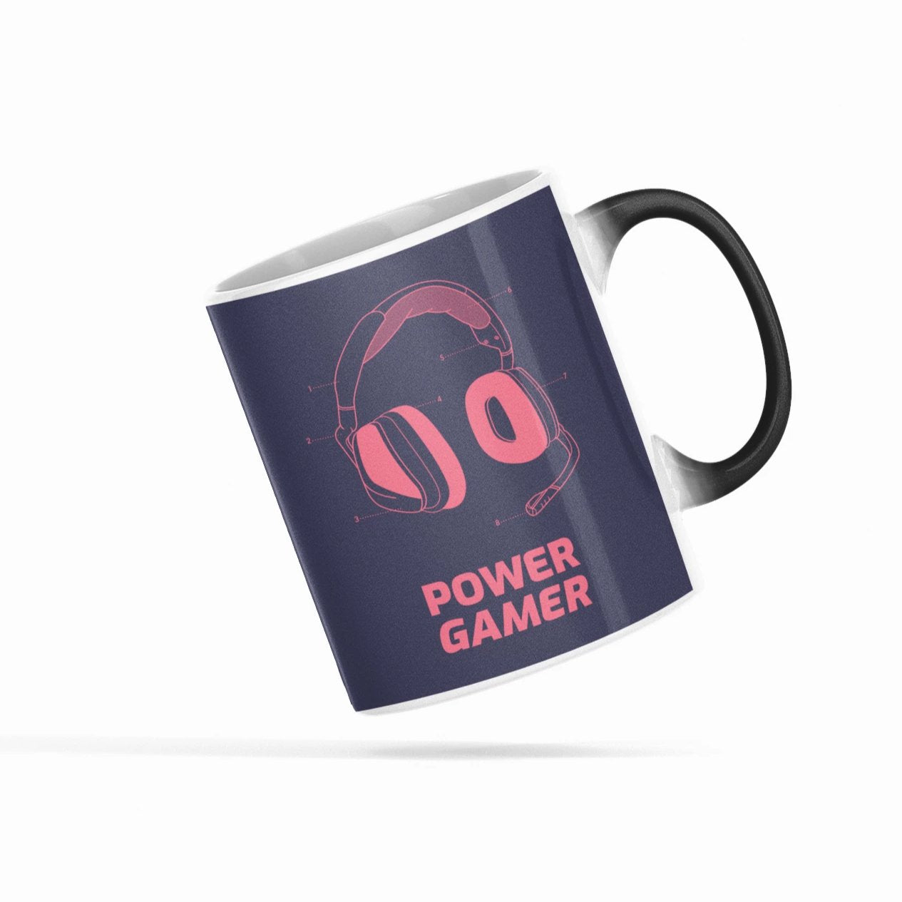 Power Gamer Heat Sensitive Color Changing Mug