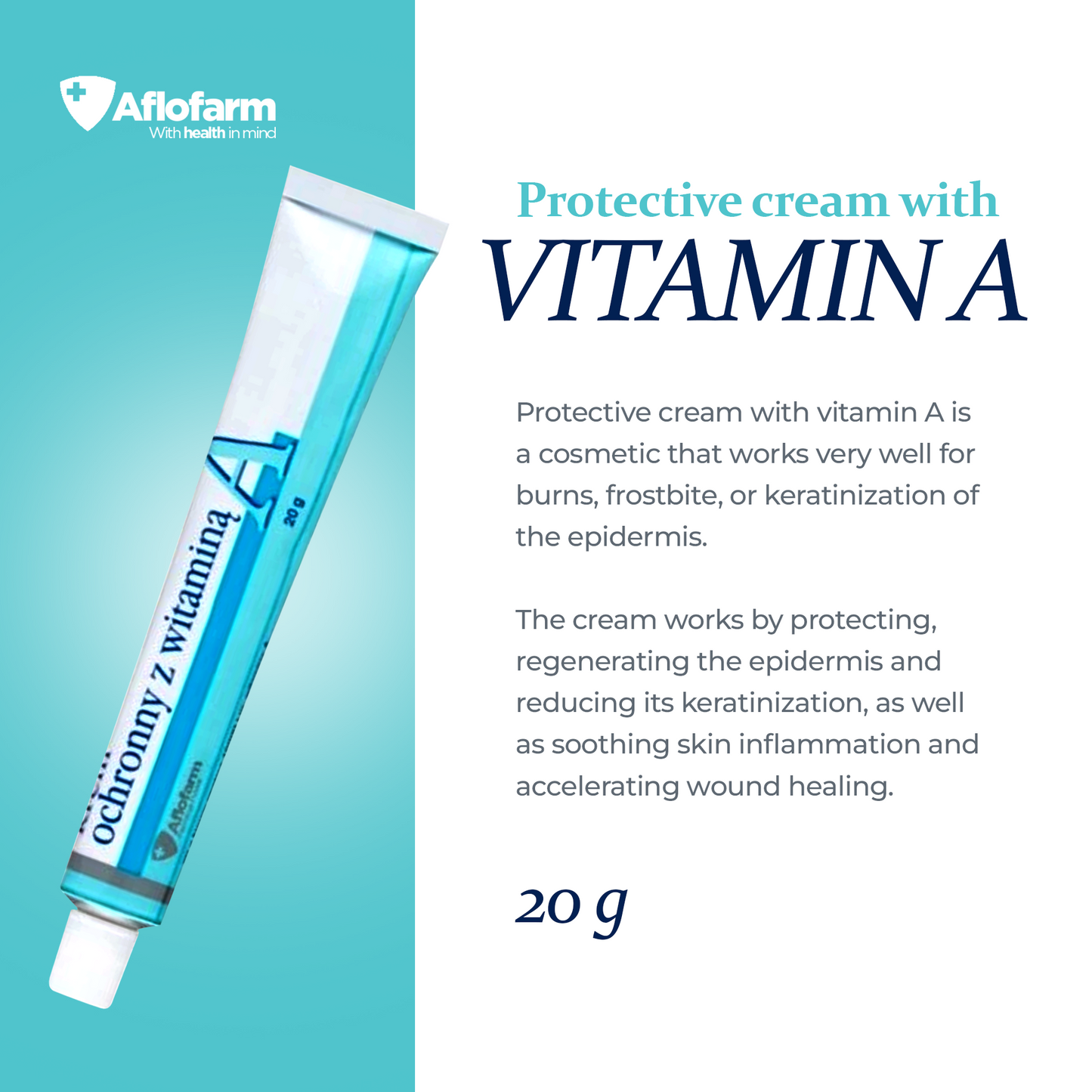 Protective Cream with Vitamin A 20g