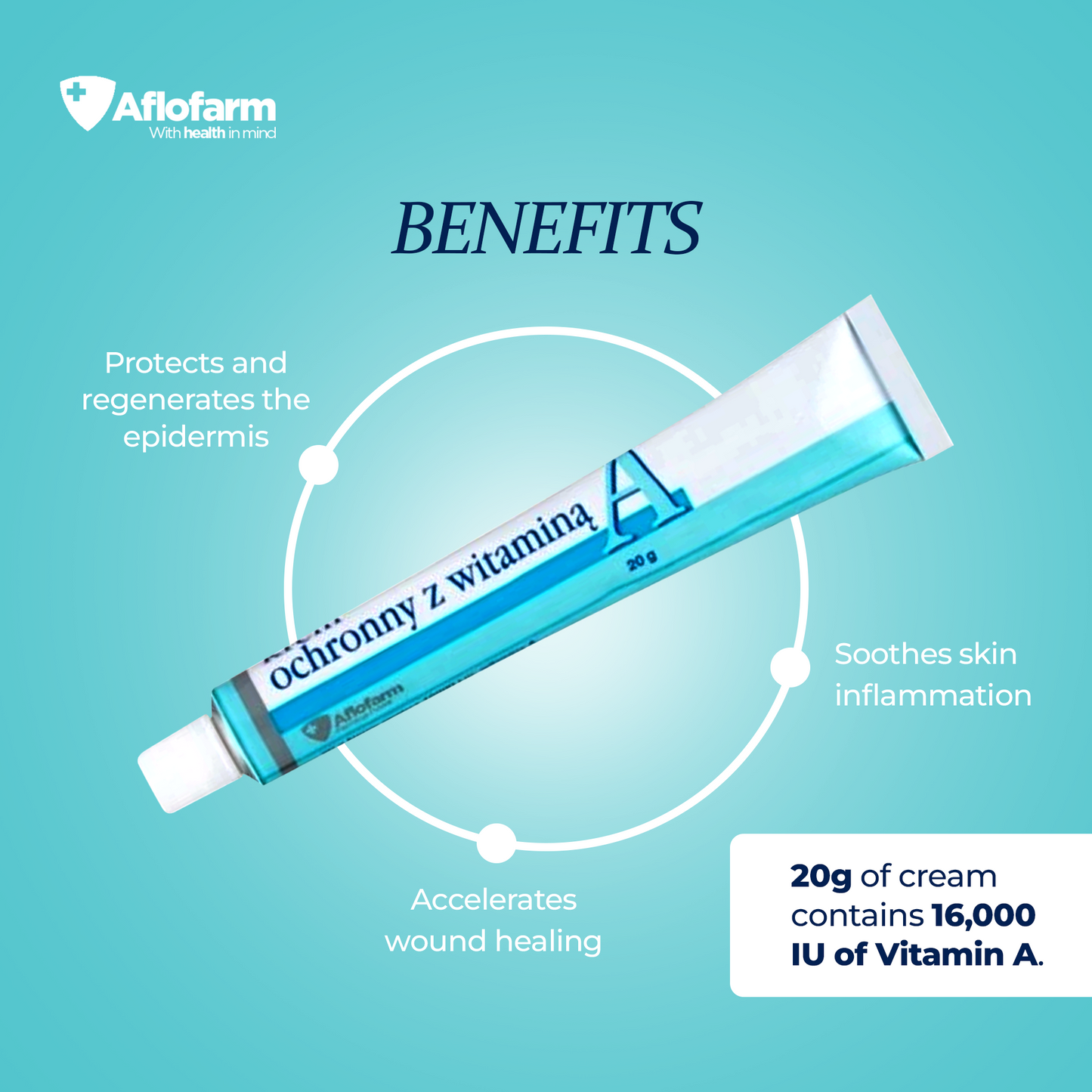 Protective Cream with Vitamin A 20g