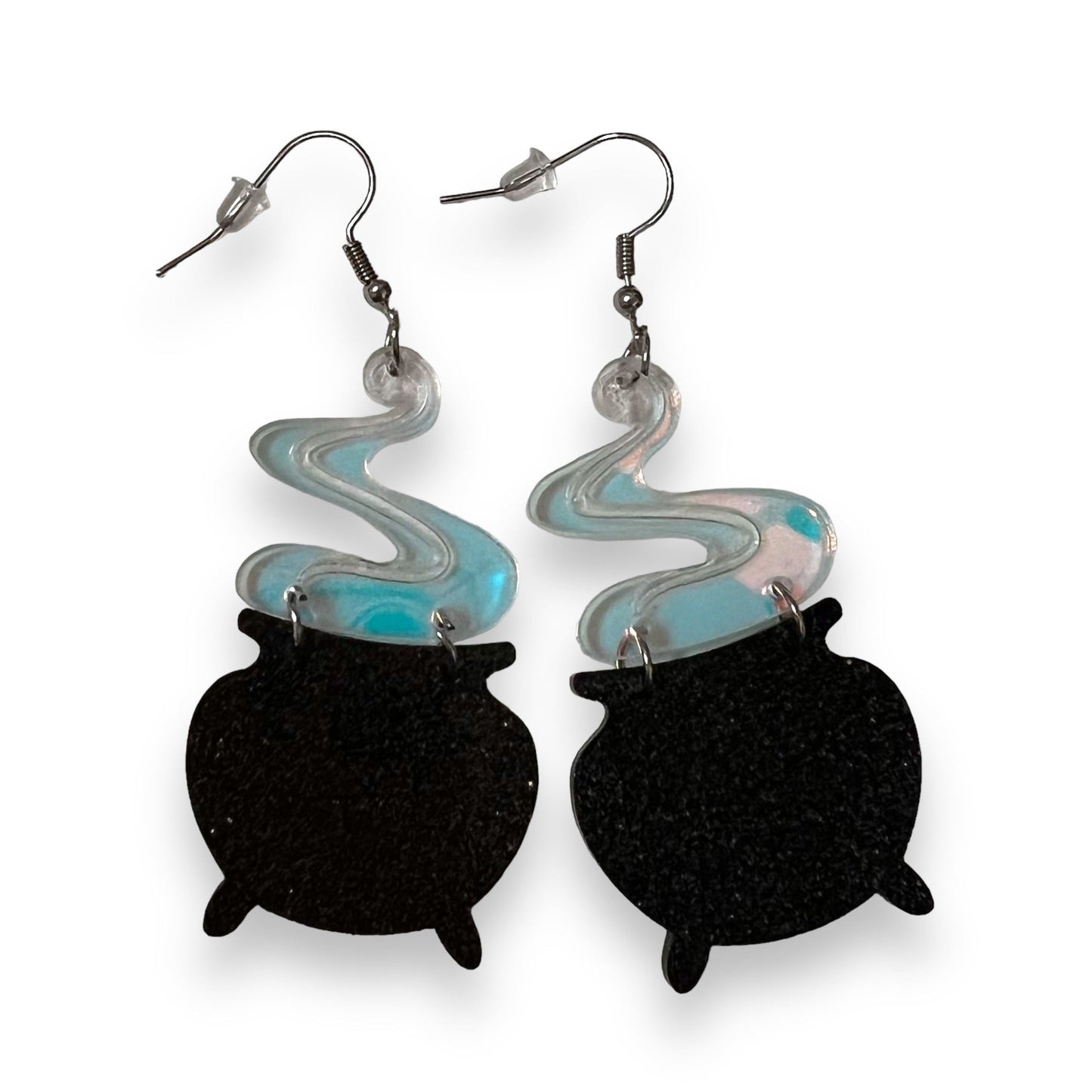 Witches Brew Halloween Earrings by Lipstick & Chrome