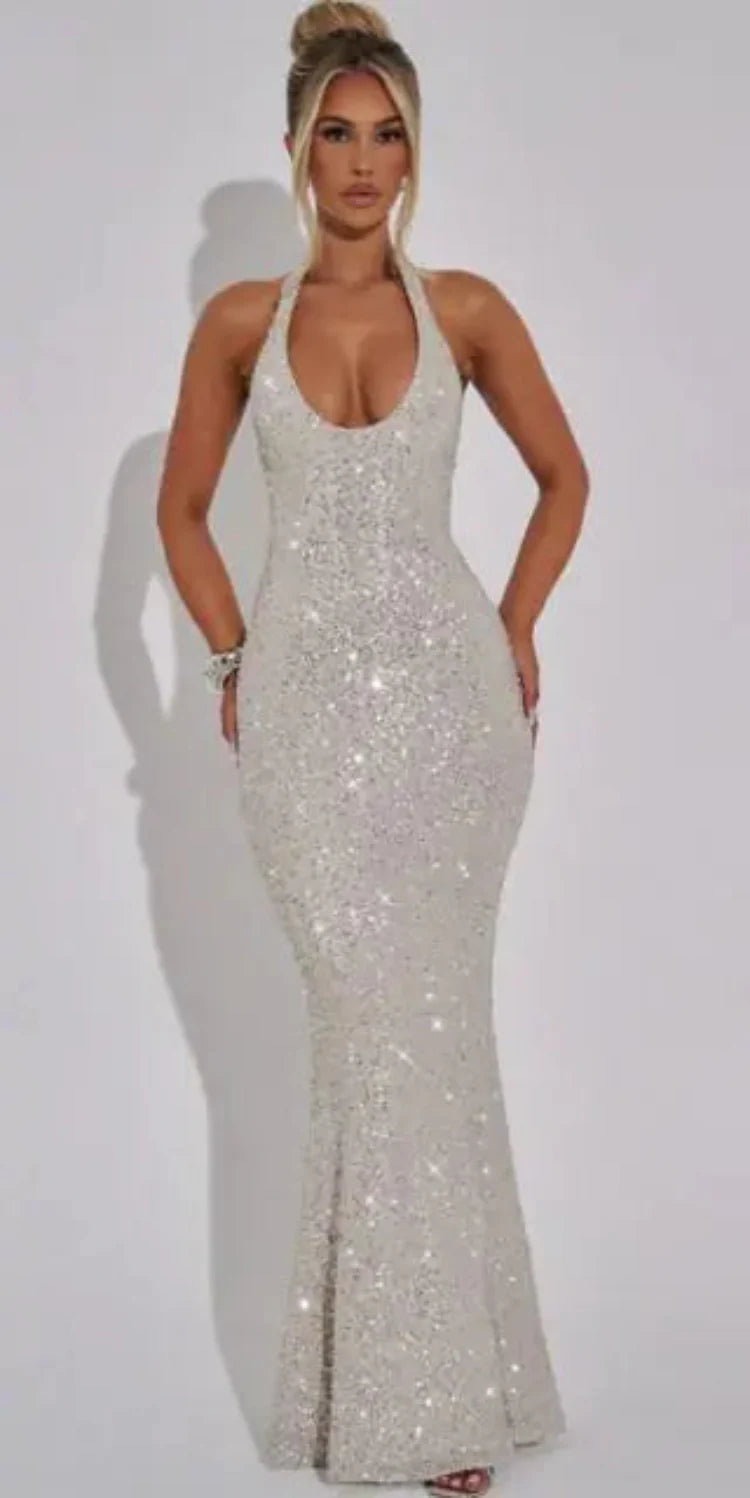 Halter Pullover Dress Women