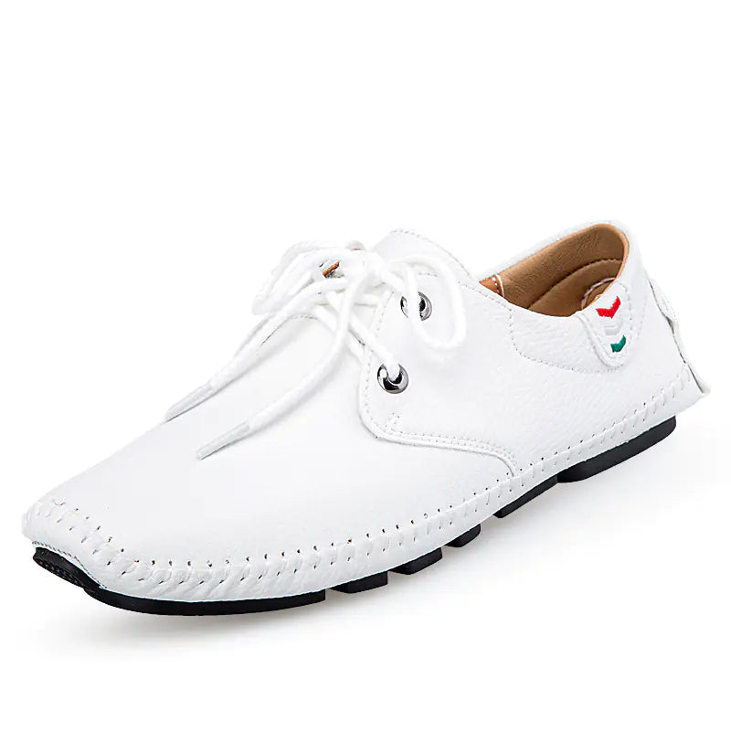 Men's Casual British Leather Sneakers