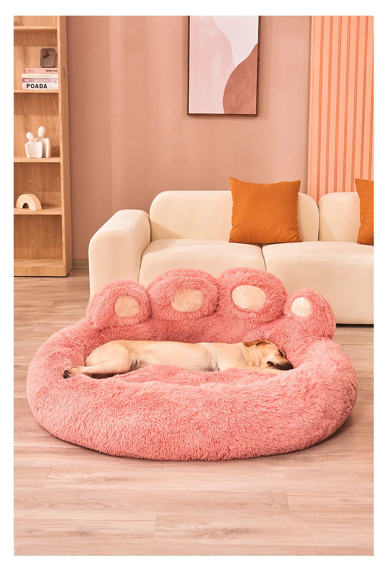 Fluffy Dog Bed Large Pet Products Dogs Beds Small Sofa