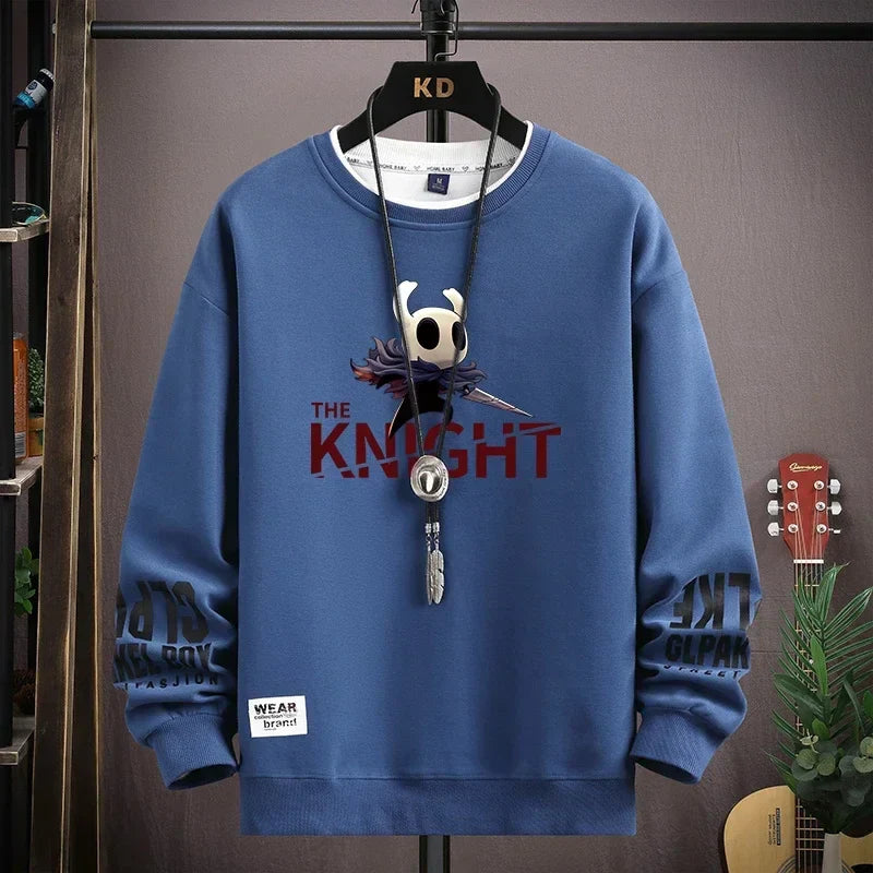 Autumn Men's Sweatshirt Cool Bear Print Long Sleeve | Ships from US