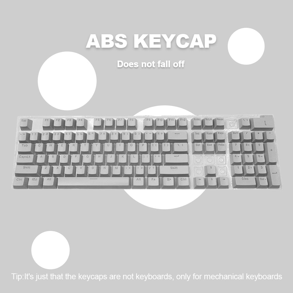Keycap For Mechanical keyboard 104 Keys