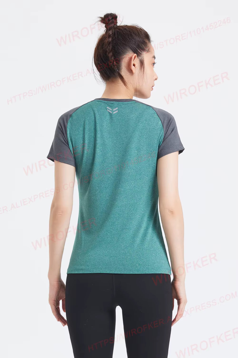 Fitness Women Shirts Quick Dry Yoga Sport T Shirt Gym Running Sportswear Tops Short Sleeve Training Blouses Jersey Jogging Tee