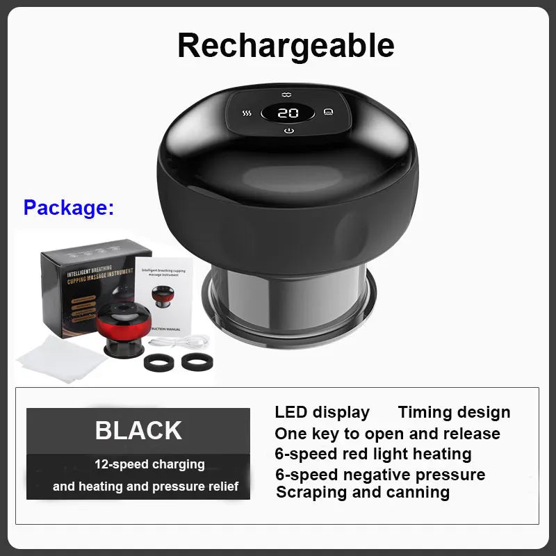 JianYouCare Portable Chinese Electric Vacuum Cupping