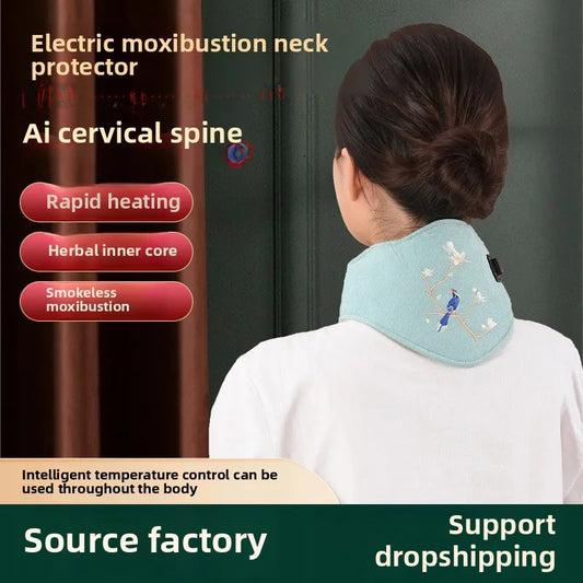 Electric Wormwood Neck Wrap Heat  Comfort