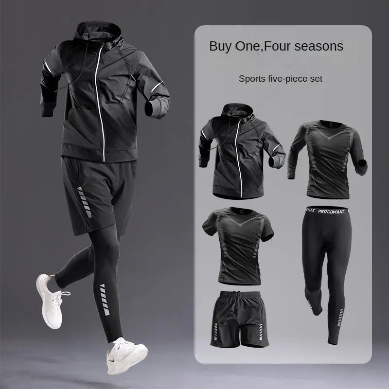 All-Season Men's Sportswear Set/Suit - Tracksuit | Ships from US
