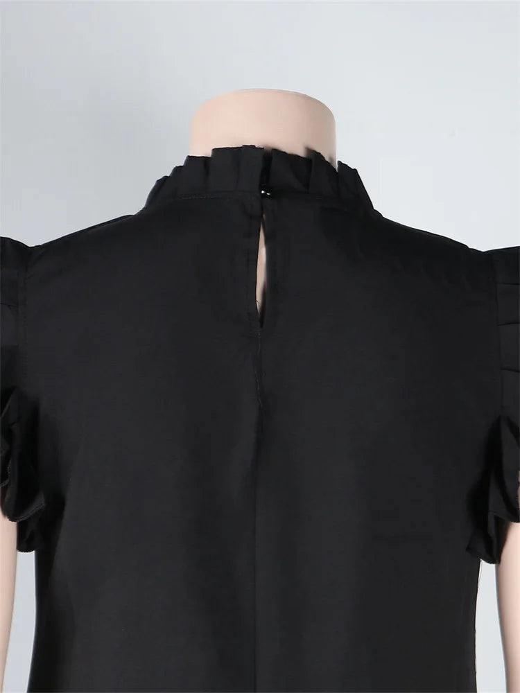 Wm star Plus Size Patchwork Elegant Full Length  Maxi Dress