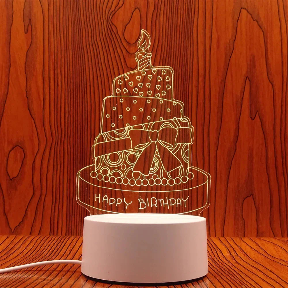 3D Artisitc Light with Stand