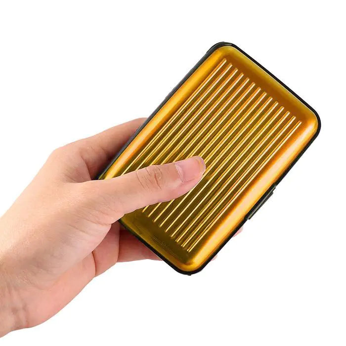 Aluminum Alloy Waterproof Anti-Magnetic Card Holder