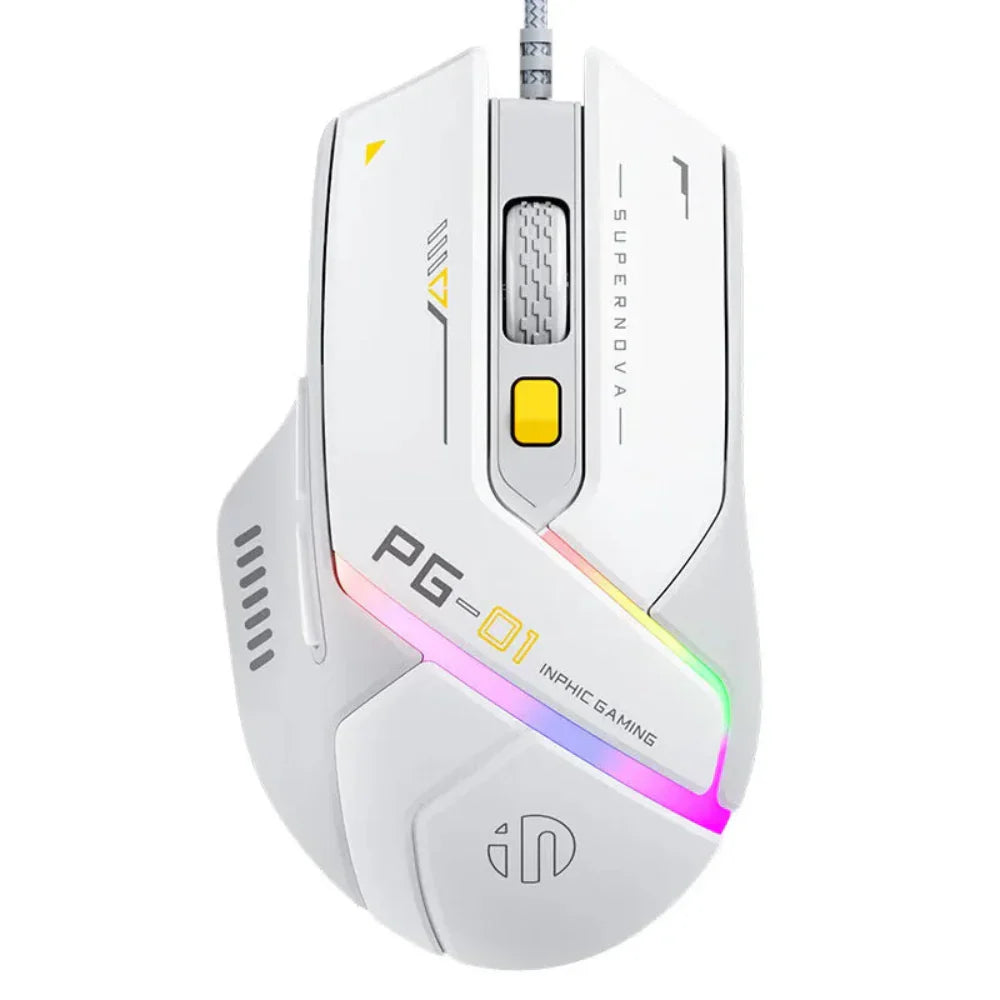RGB Lighting Effect USB Wired Gaming Mouse