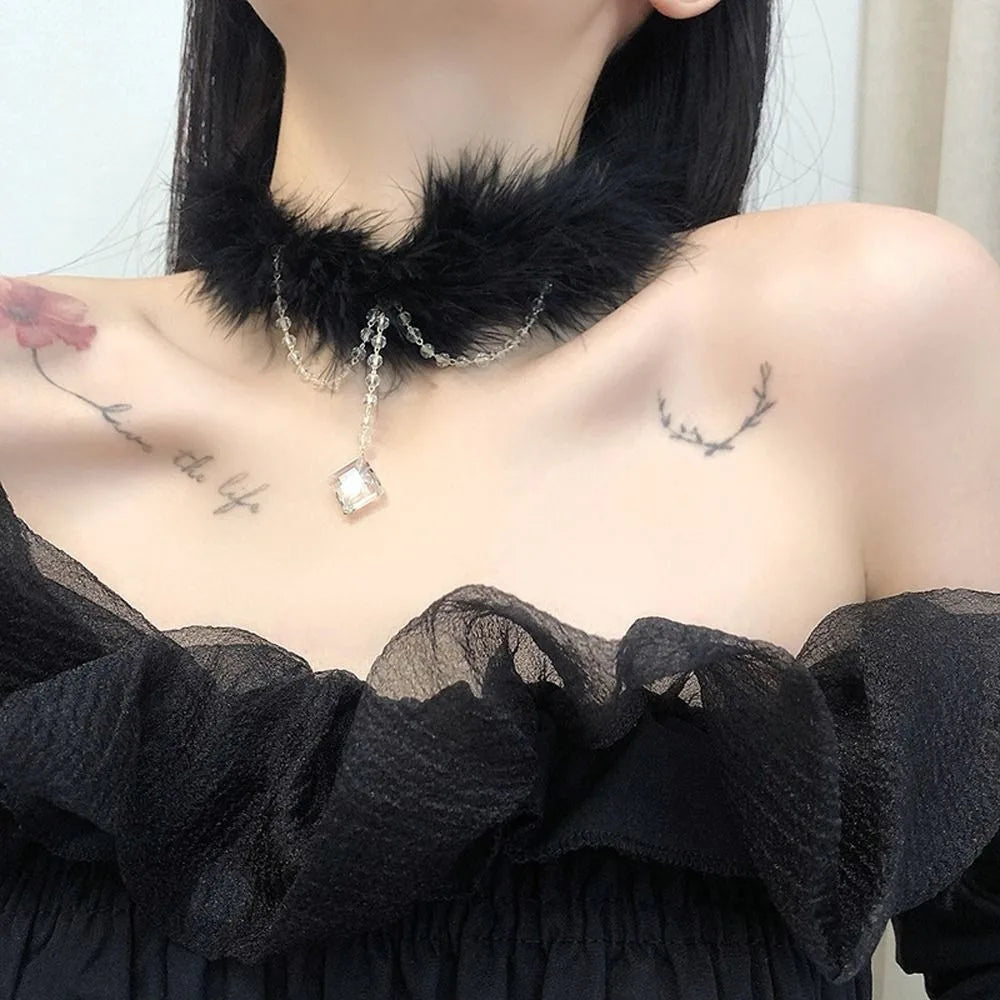 Gothic Style Neck Choker Collar ( 3pcs set)