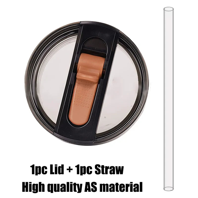 For Stanley 40oz Leak-proof Flip Lid With Straw Reusable Replaceable And Detachable New Travel Cover Accessories Easy Cleaning