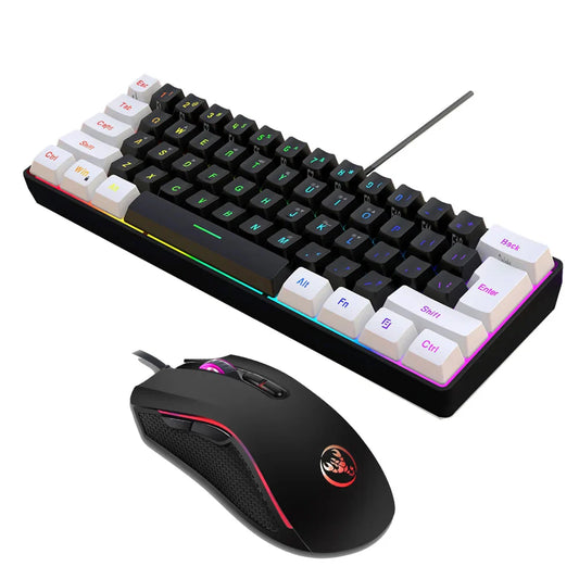 Dragon RGB Wired Keyboard and Mouse Set