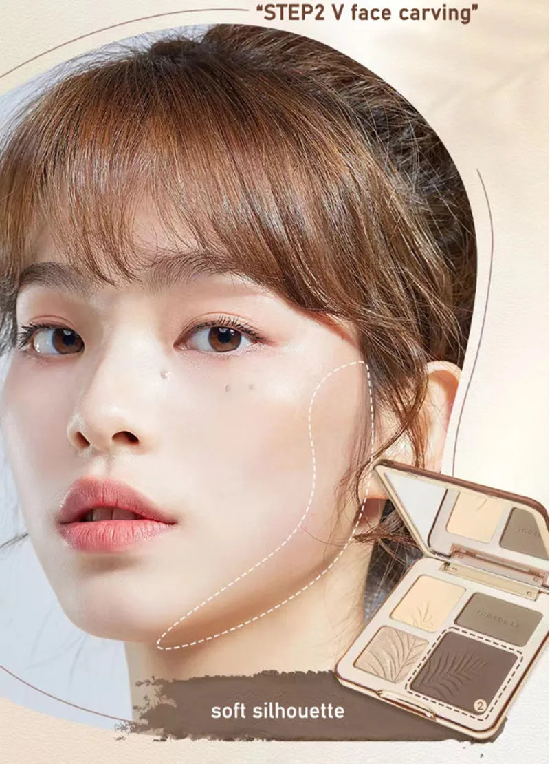 Judydoll Facial Highlighter Makeup Palette Face Lasting