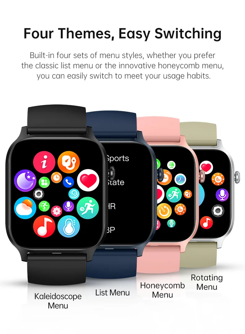 IUTECH Y7 Smart Watch For Men Women 2024 Bluetooth