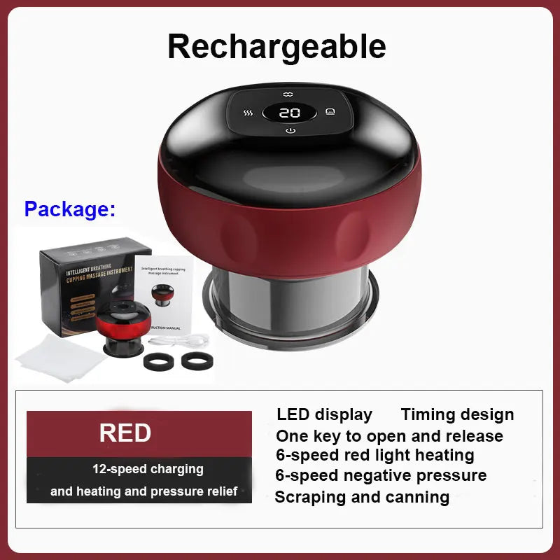 JianYouCare Portable Chinese Electric Vacuum Cupping