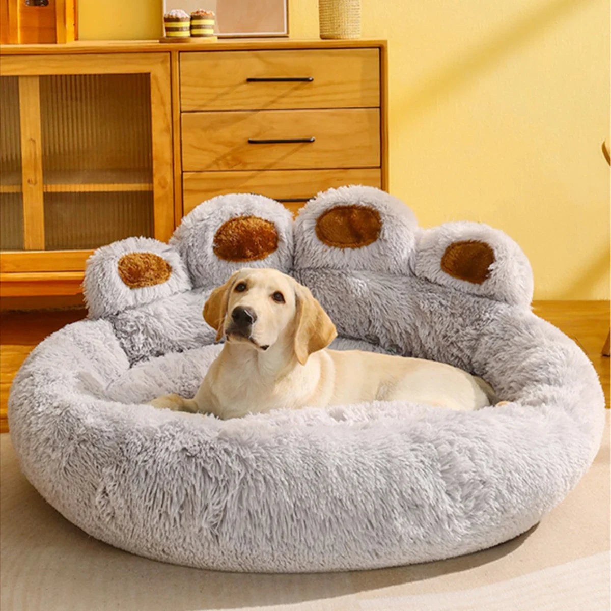 Fluffy Dog Bed Large Pet Products Dogs Beds Small Sofa