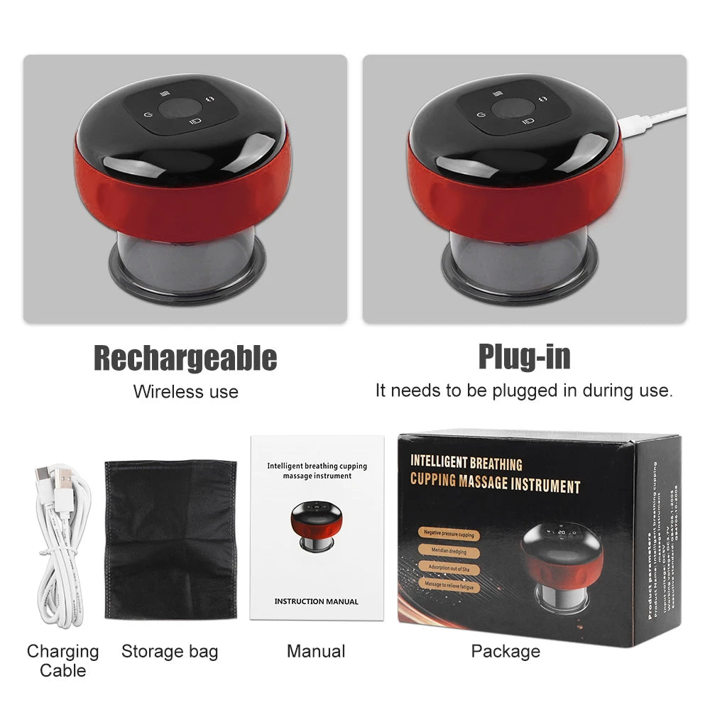 JianYouCare Portable Chinese Electric Vacuum Cupping