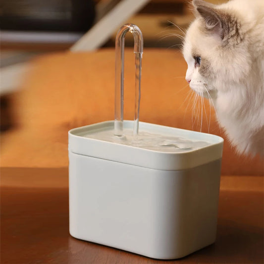 Ultra-Quiet Pet Water Fountain Auto Filter USB Electric
