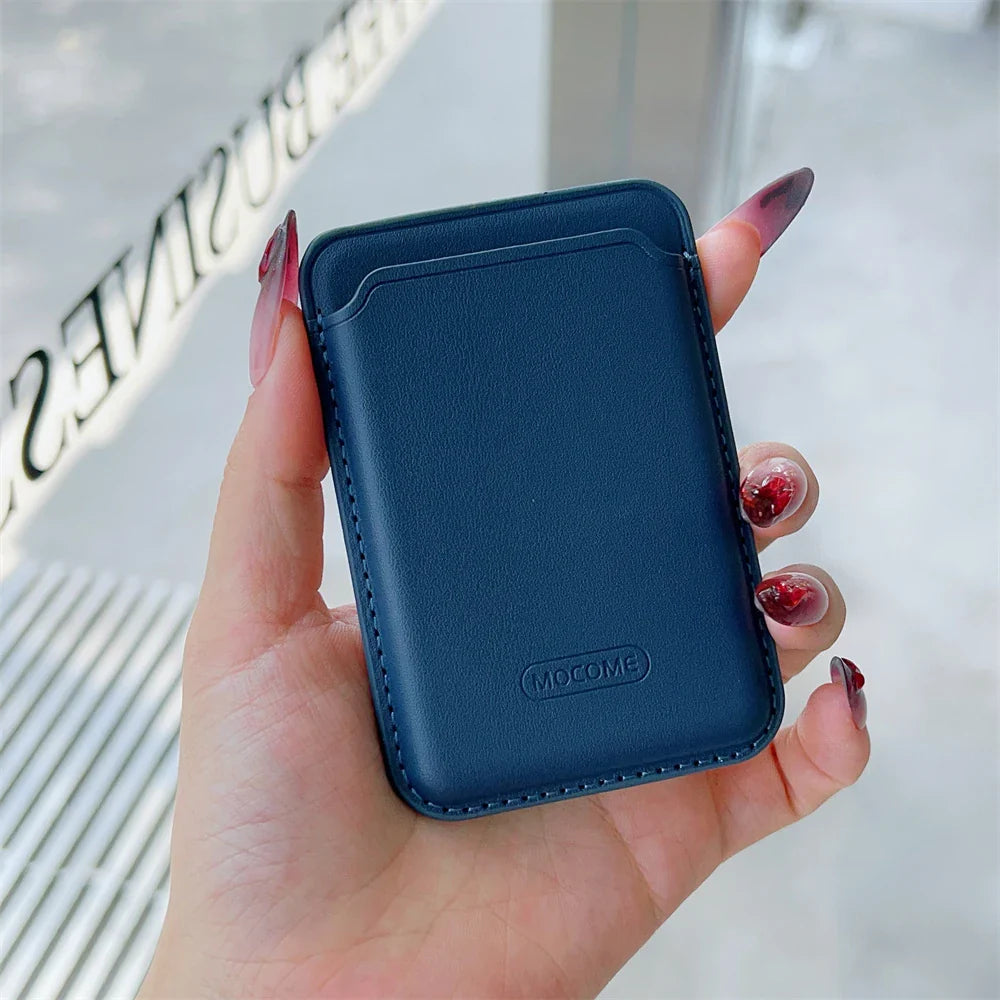 MagSafe Leather Wallet Card Holder for iPhone  Galaxy