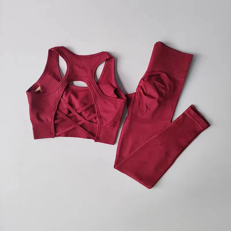 Women's tracksuit Fitness Suit Yoga Sets Sportswear
