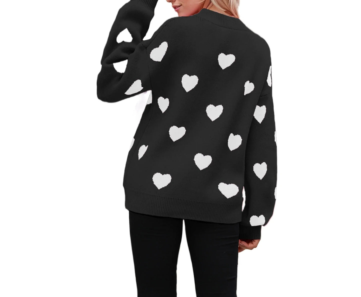 Endless Love With Hearts Sweater