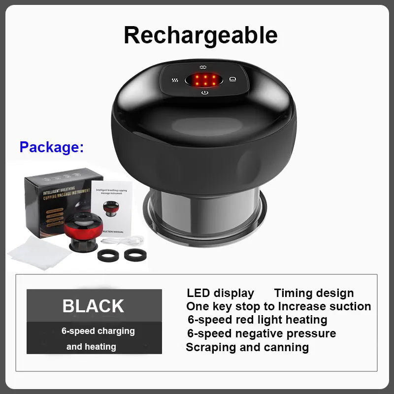 JianYouCare Portable Chinese Electric Vacuum Cupping