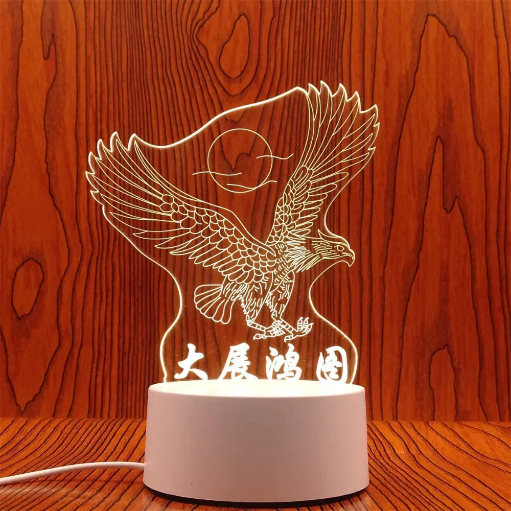 3D Artisitc Light with Stand