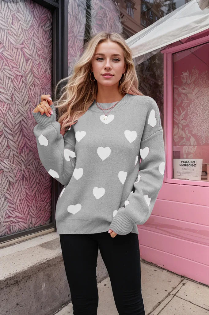 Endless Love With Hearts Sweater