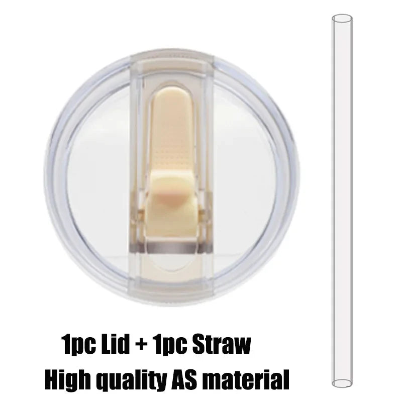 For Stanley 40oz Leak-proof Flip Lid With Straw Reusable Replaceable And Detachable New Travel Cover Accessories Easy Cleaning