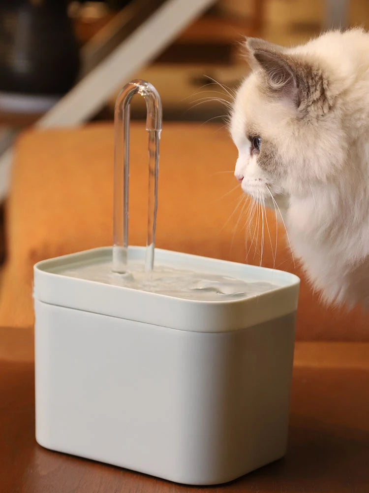 Ultra-Quiet Pet Water Fountain Auto Filter USB Electric