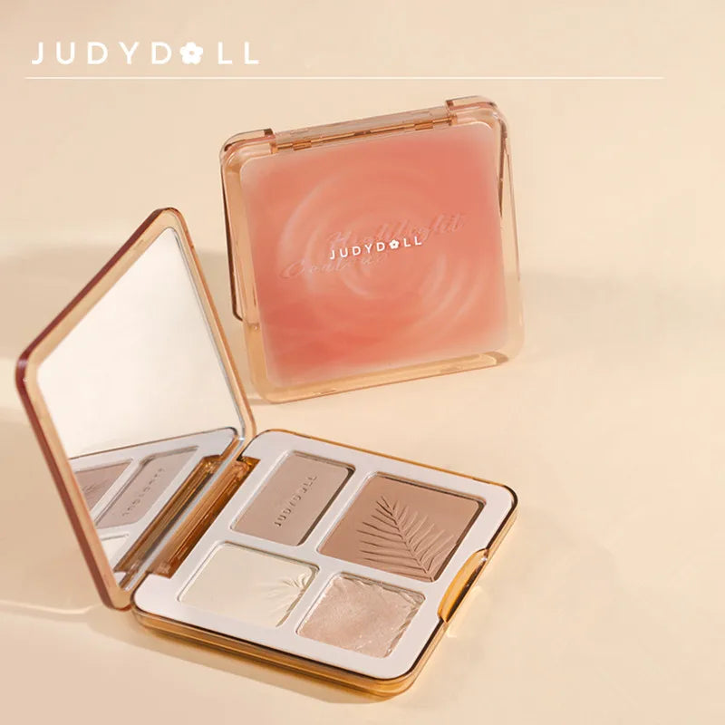 Judydoll Facial Highlighter Makeup Palette Face Lasting