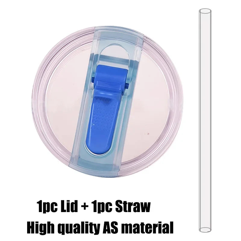 For Stanley 40oz Leak-proof Flip Lid With Straw Reusable Replaceable And Detachable New Travel Cover Accessories Easy Cleaning