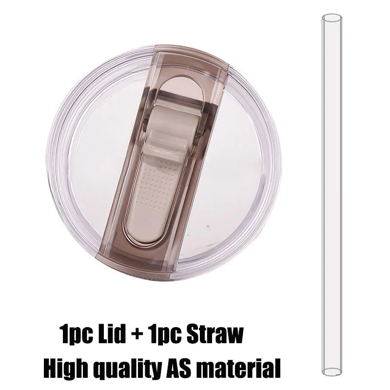 For Stanley 40oz Leak-proof Flip Lid With Straw Reusable Replaceable And Detachable New Travel Cover Accessories Easy Cleaning
