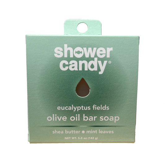 Shower Candy Eucalyptus Fields Bar Soap – Refreshing Olive Oil Cleanse