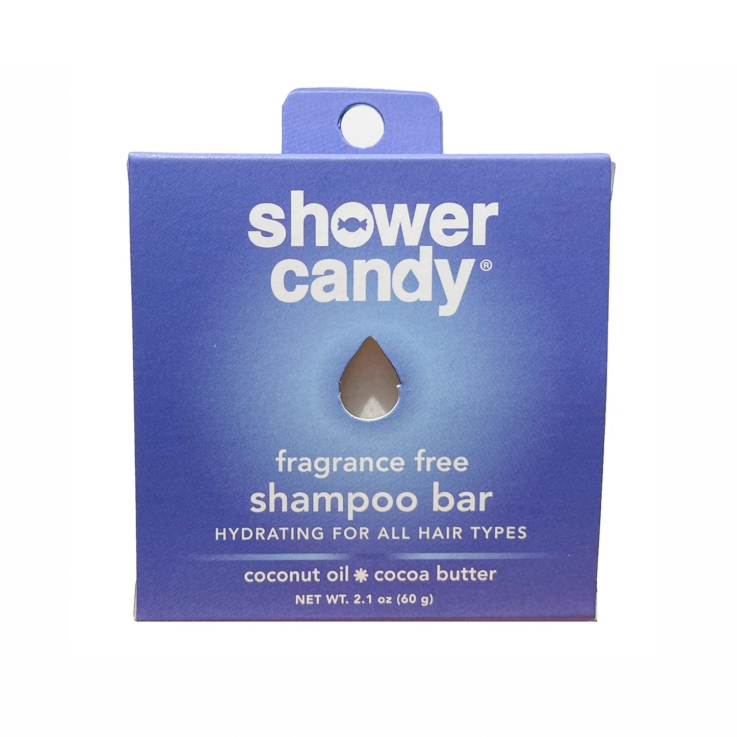 Shower Candy Fragrance Free Shampoo Bar – Hydrating for All Hair Types