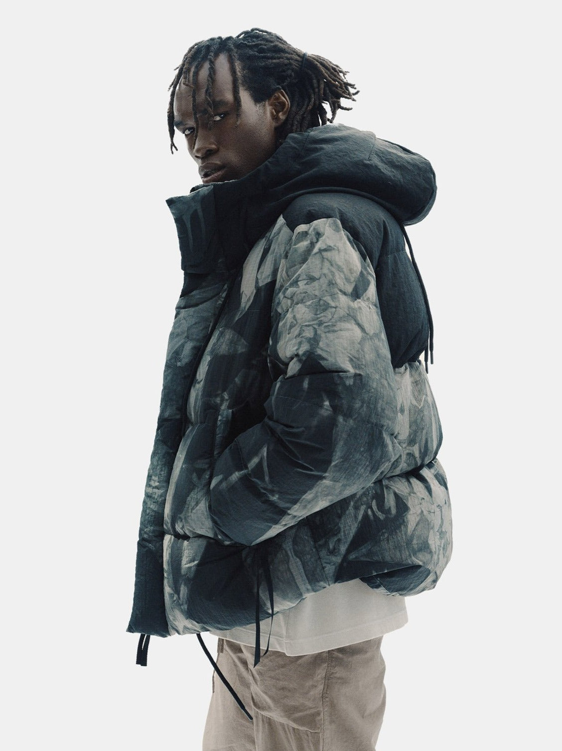 Fowler Down Parka - Olive Rock Tie