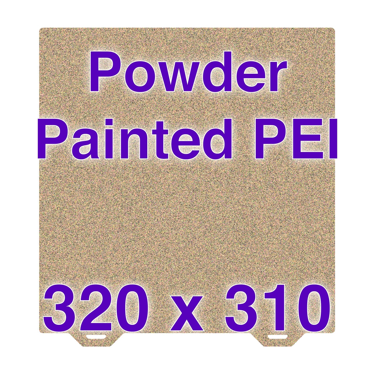 Flexi Plate with Textured ULTEM PEI - Creality CR-10S Pro - 320 x 310