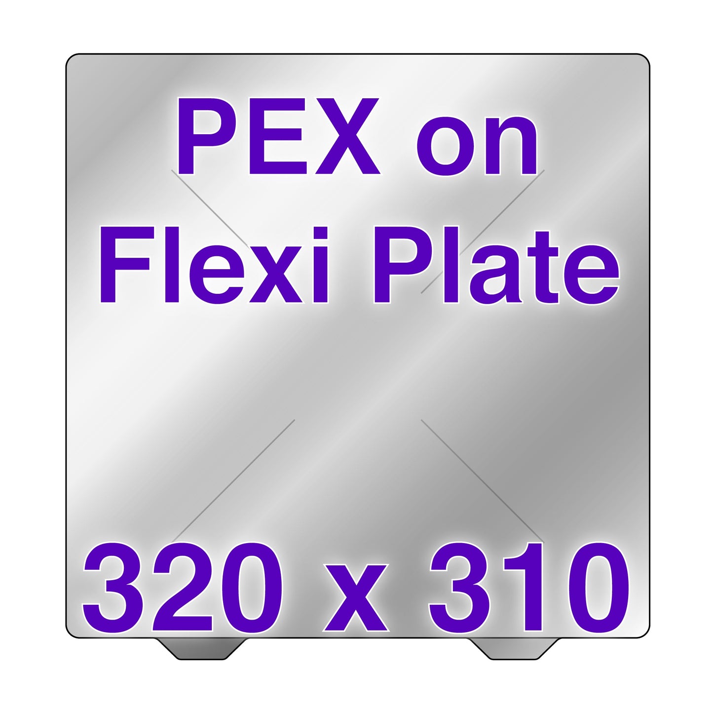 Flexi Plate with PEX - Creality CR-10S Pro - 320 x 310