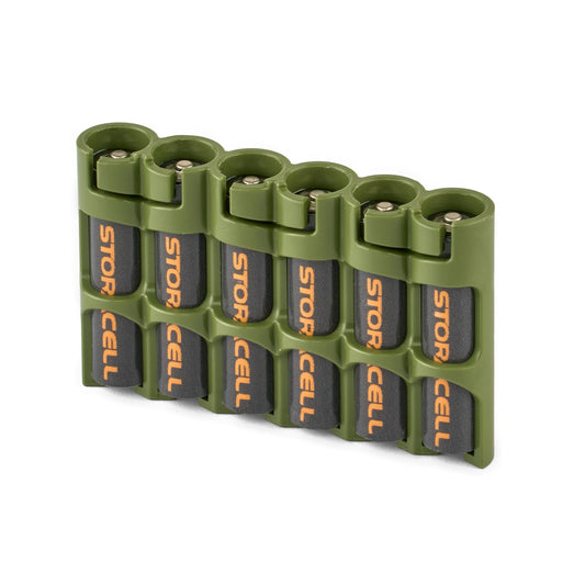 Slim Line AAA 6 Pack (Military Green)