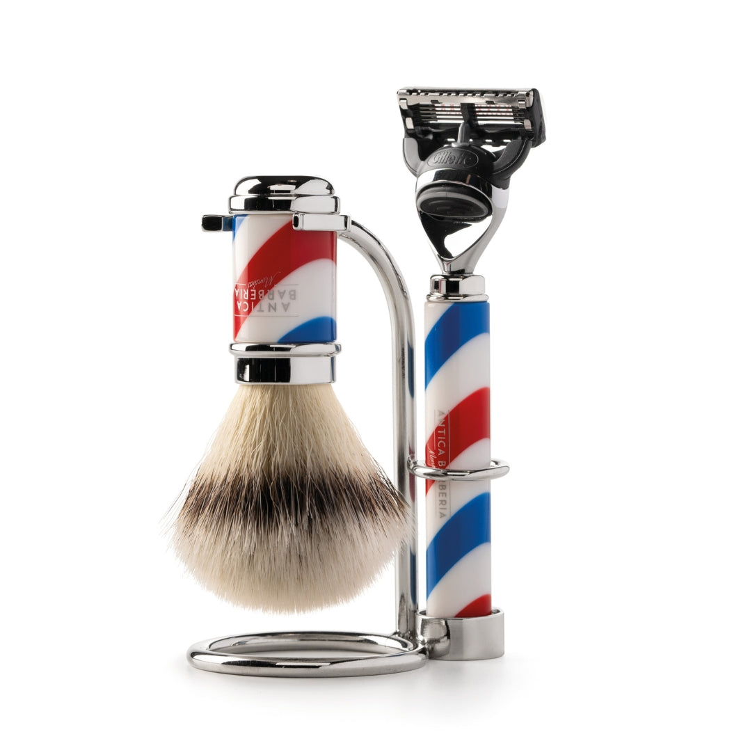Barbiere Special Collection Brush & Razor Set