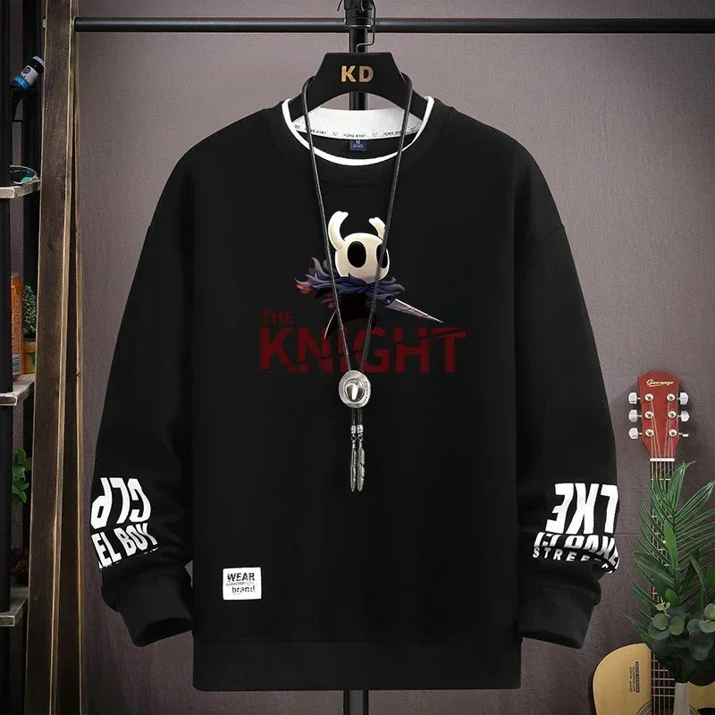 Autumn Men's Sweatshirt Cool Bear Print Long Sleeve | Ships from US