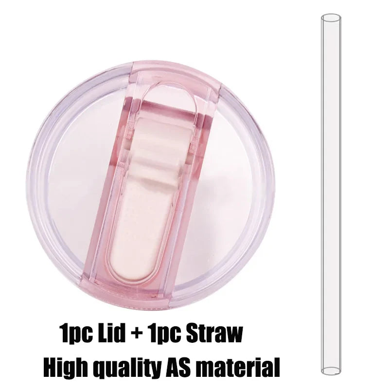 For Stanley 40oz Leak-proof Flip Lid With Straw Reusable Replaceable And Detachable New Travel Cover Accessories Easy Cleaning