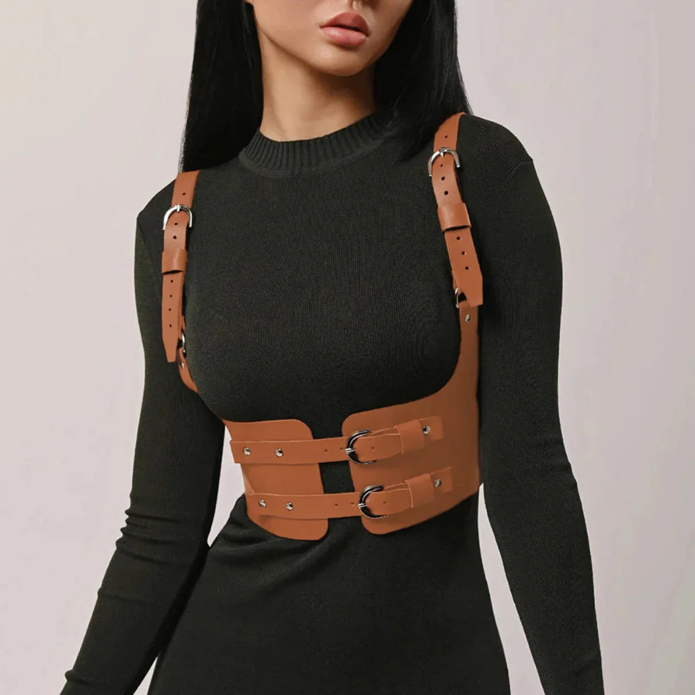 Punk Style Double Corset